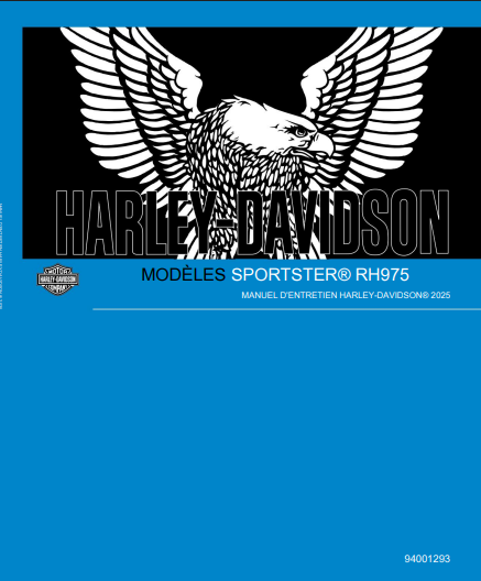 manuel d'atelier Harley Davidson Sportster 975 RH 2025 français