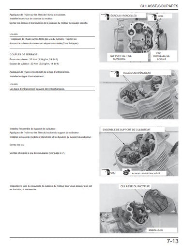 Manuel d'atelier Honda 125 CG 2001 { {{ Docautomoto }}
