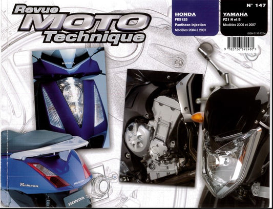 Manuel de réparation Honda 125 pantheon 2004 2007 Docautomoto