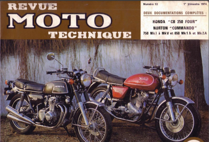 manuel d'atelier Honda 350 et 400 Four { {{ Docautomoto }}