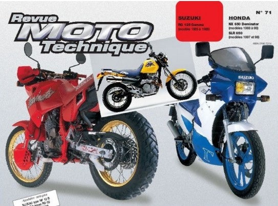 manuel de réparation Honda 650 NX Dominator 1988 { {{ Docautomoto }}