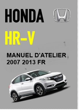 Manuel d'atelier Honda HRV 2007 2013 français Docautomoto