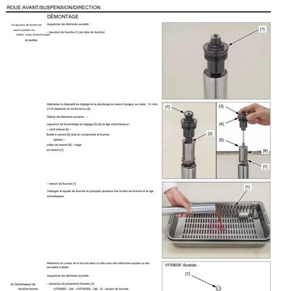 Manuel d'atelier Honda VFR 800 Crossrunner 2015 français Docautomoto