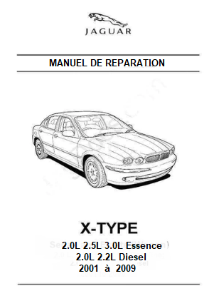 manuel d'atelier et de réparation Jaguar X type en français { AUTHENTIQU'ERE