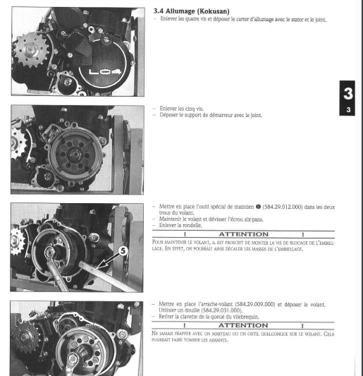 Manuel d'atelier KTM 400 620 LC4 1997 { {{ Docautomoto }}