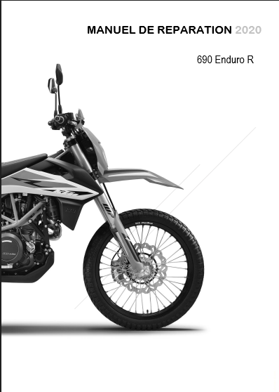 manuel d'atelier KTM 690 Enduro 2020 français Docautomoto