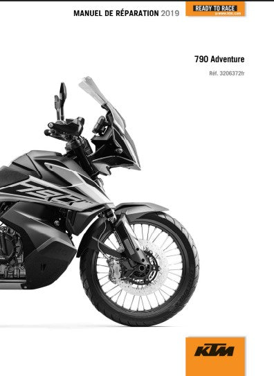 Manuel d'atelier KTM 790 Adventure 2019 français Docautomoto