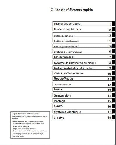 Manuel d'atelier Kawasaki KVF 750 Bruteforce Docautomoto