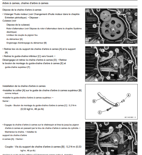 Manuel d'atelier Kawasaki Z125 2017 français Docautomoto