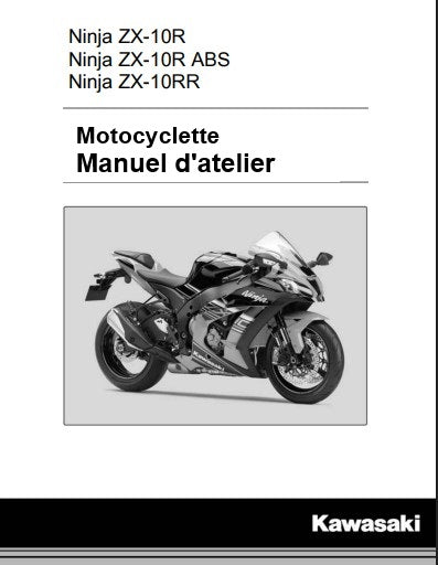 Manuel d'atelier Kawasaki ZX10RR 2018 français Docautomoto