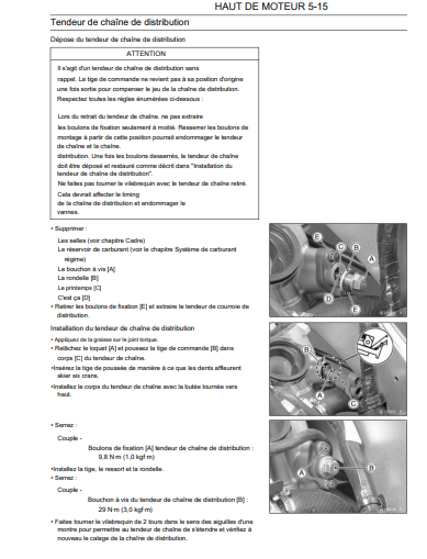 manuel d'atelier Kawasaki Zx 6 RR Ninja 2003 français Docautomoto