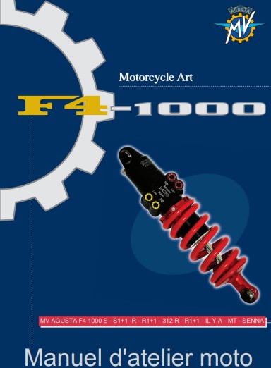 Manuel d'atelier MV Agusta F4 1000 2007 français { {{ Docautomoto }}