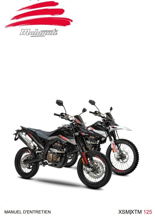 manuel d'atelier Malaguti 125 XSM XTM 2023 français