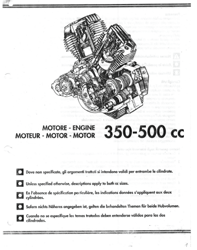 manuel d'atelier Morini 350 500 Docautomoto