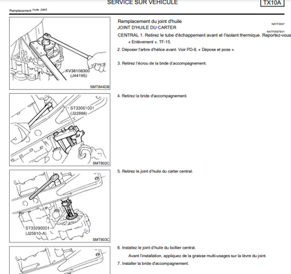 manuel d'atelier Nissan pathfinder 2004 français { {{ Docautomoto }}