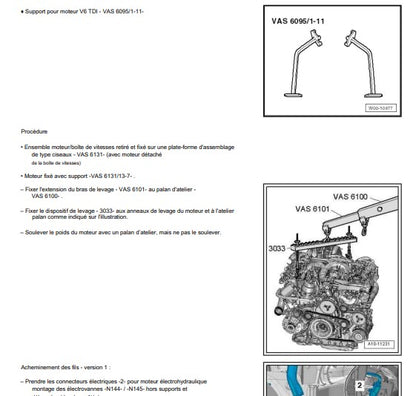 Manuel d'atelier Porsche Macan diesel V6 tdi français Docautomoto