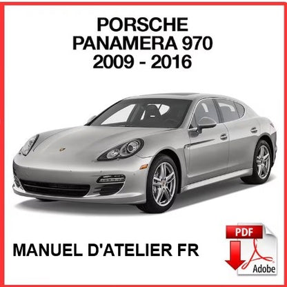 Manuel d'atelier Porsche Panamera 2009 2016 français { {{ Docautomoto }}