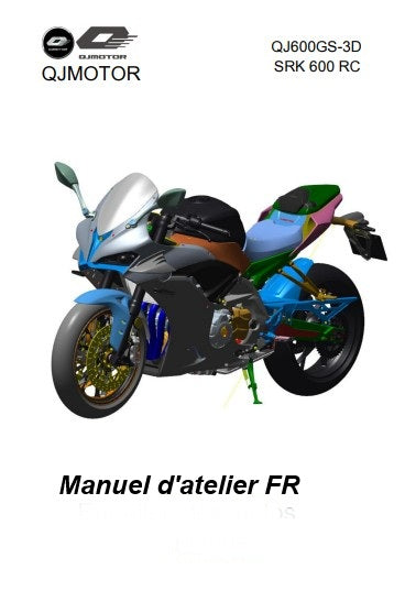 manuel d'atelier QJMotor SRK600RC 2026 français