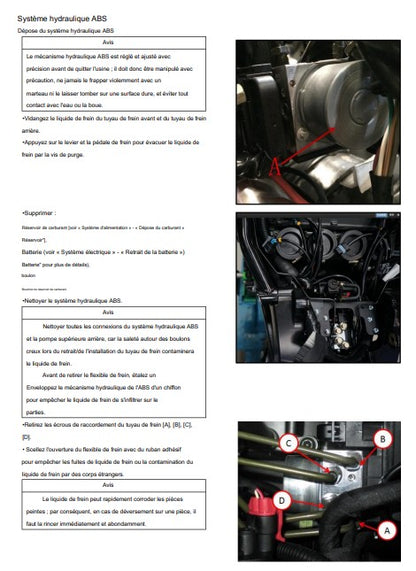 manuel d'atelier QJMotor SRK600RC 2026 français