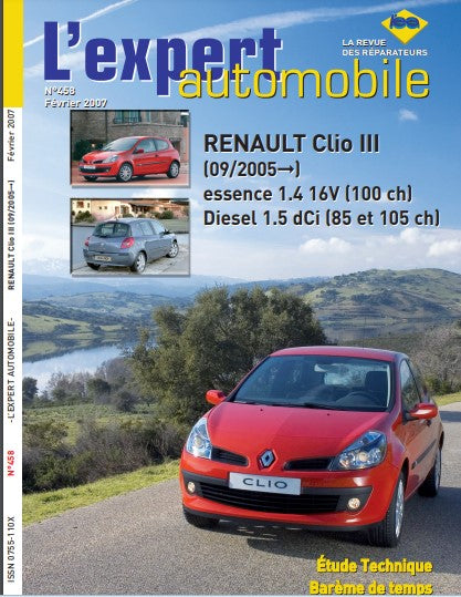 Manuel d'atelier renault Clio 3 2005 { {{ Docautomoto }}