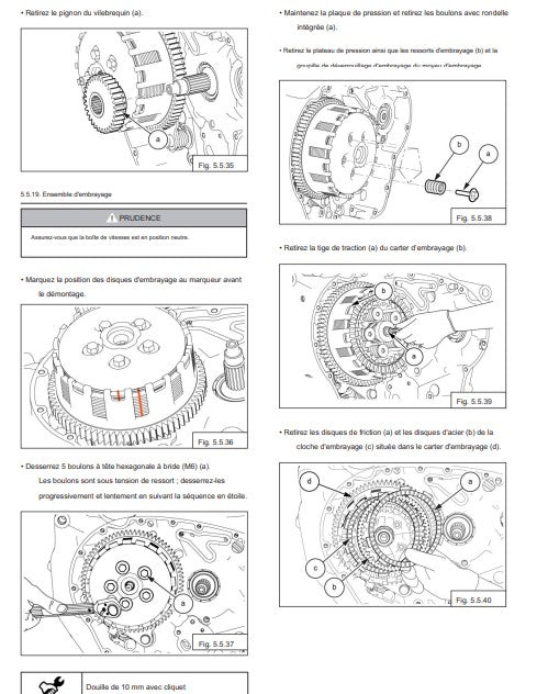 Manuel d'atelier Royal Enfield 350 Meteor 2020 Euro V français Docautomoto