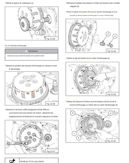 Manuel d'atelier Royal Enfield 350 Meteor 2020 Euro V français Docautomoto
