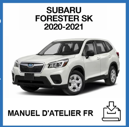manuel d'atelier Subaru Forester 2020 français