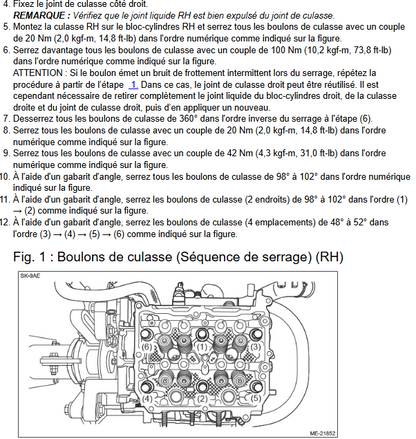 manuel d'atelier Subaru Forester 2020 français