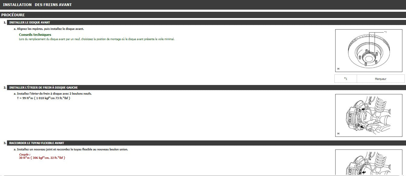 Manuel d'atelier Toyota Land Cruiser 200 2014 2018 français Docautomoto