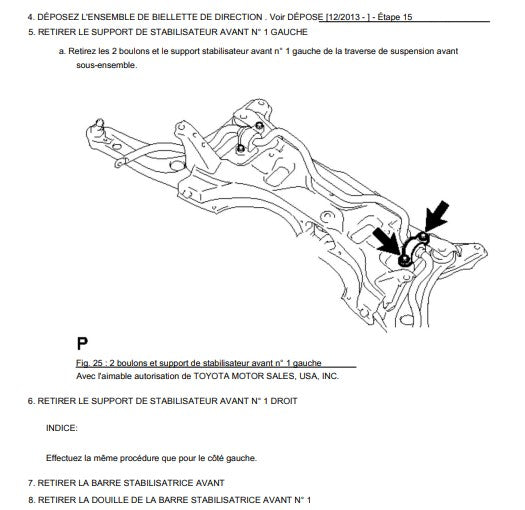 Manuel d'atelier Toyota Prius C 2012 2019 français Docautomoto