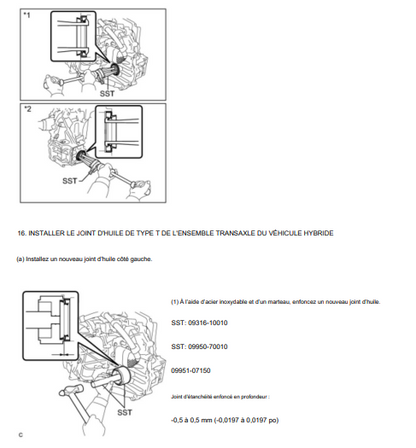 manuel d'atelier Toyota Prius XW 30 2010 Français Docautomoto