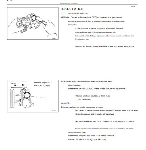 Manuel d'atelier Toyota Tercel 1995 1998 en français Docautomoto