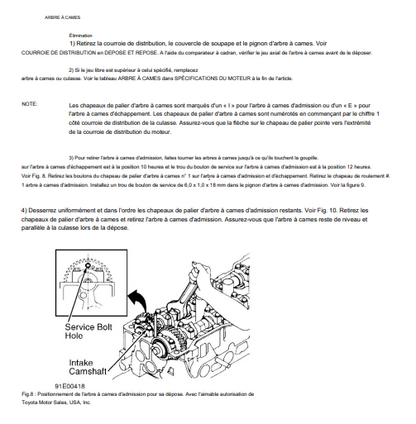 Manuel d'atelier Toyota celica 1988 1993 français Docautomoto