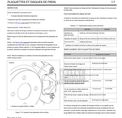 Manuel d'atelier harley Davidson trike 2015 français Docautomoto