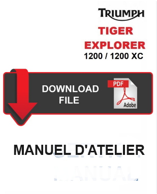 Manuel d'atelier Triumph Tiger Explorer 2013 français { {{ Docautomoto }}