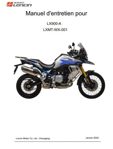 manuel d'atelier Voge 900 DS 2024 français Docautomoto