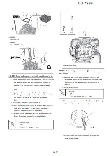 manuel d'atelier Yamaha 450 WRF 2025 français { {{ Docautomoto }}