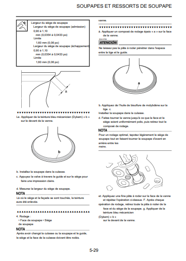 Manuel d'atelier Yamaha FZ 800 2013 français { {{ Docautomoto }}