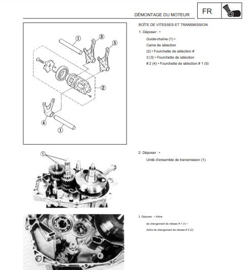 Manuel d'atelier Yamaha TT600RE 2004 français { {{ Docautomoto }}