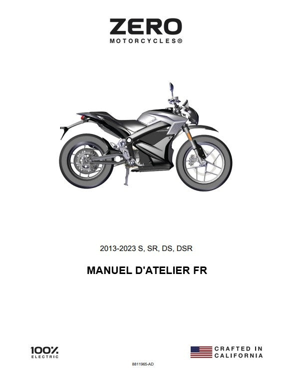 manuel d'atelier Zero SDS 2023 français