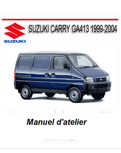 manuel d'atelier GME Midi Bedford Rascal Suzuki Carry en français { AUTHENTIQU'ERE