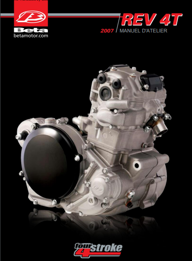 Manuel d'atelier beta REV 4t 2007 français Docautomoto