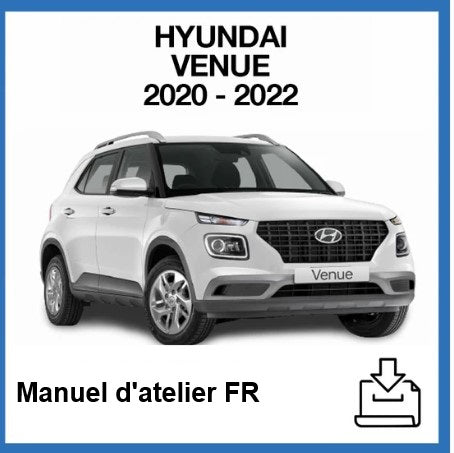 Manuel d'atelier Hyundai Venue 2020 français Docautomoto