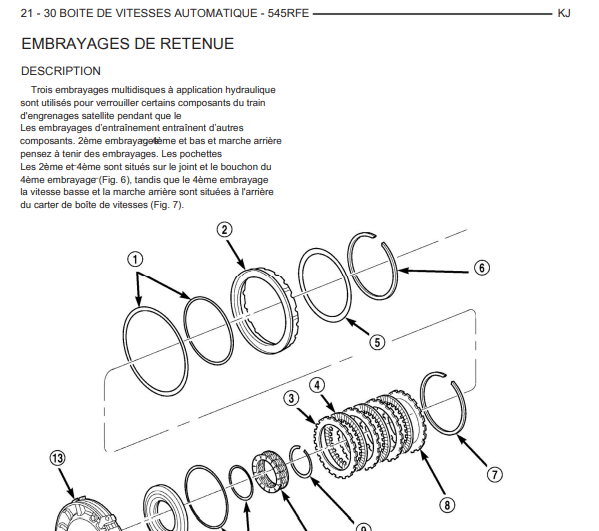 manuel d'atelier moteur Jeep 2,5 2,8 CRD français { {{ Docautomoto }}