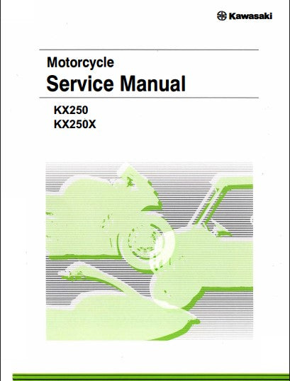 manuel d'atelier kawasaki KX 250 2021 2024 Docautomoto