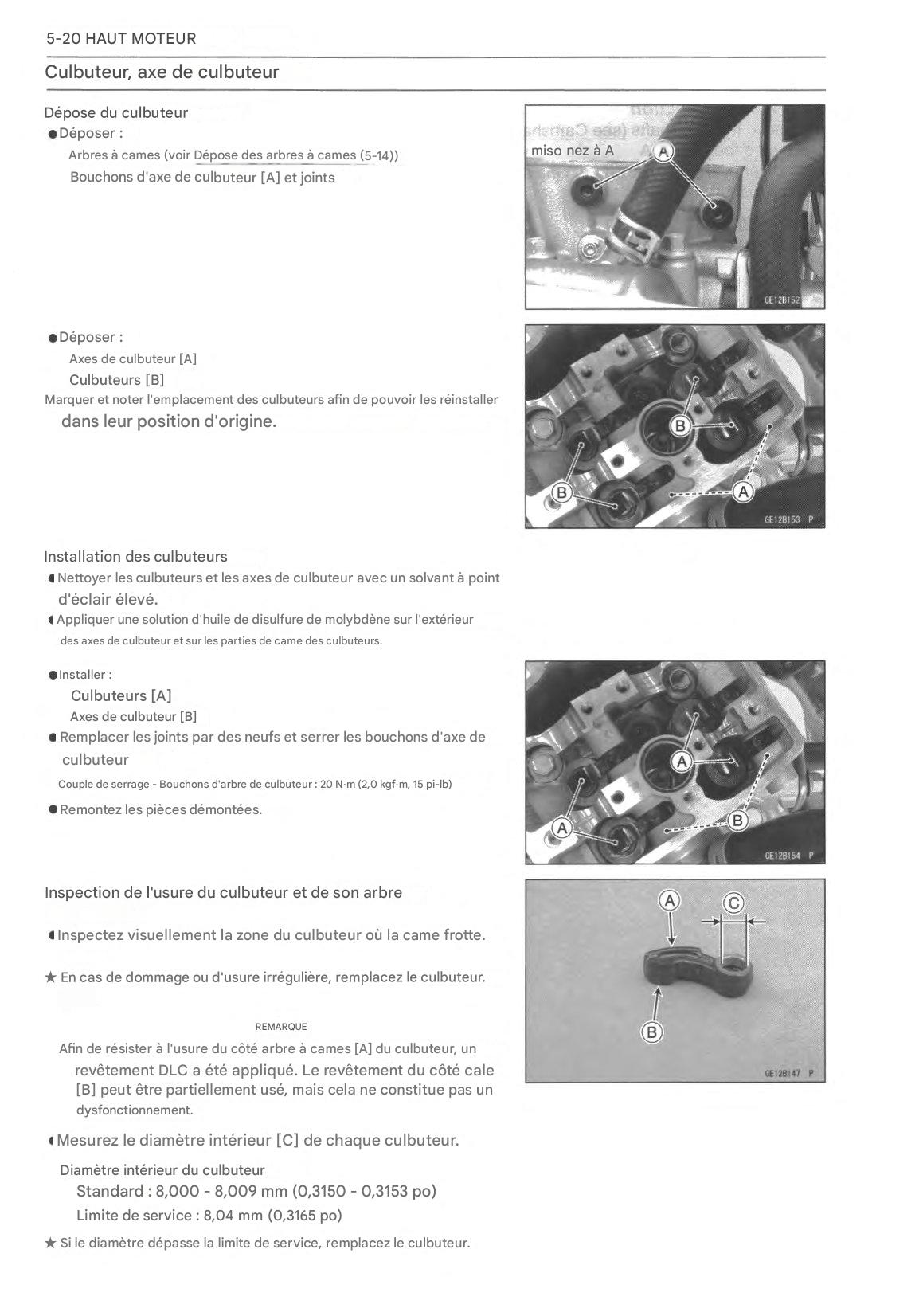 Manuel d'atelier Kawasaki KX 250 2021 2024 français Docautomoto