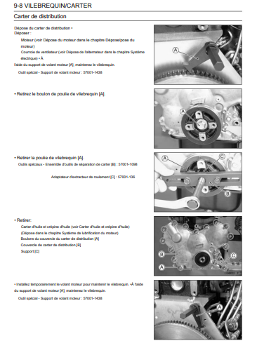 Manuel d'atelier kawasaki Mule Diesel 2009 français Docautomoto