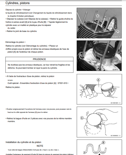 manuel d'atelier Kawasaki VN 900 Classic 2007 Docautomoto