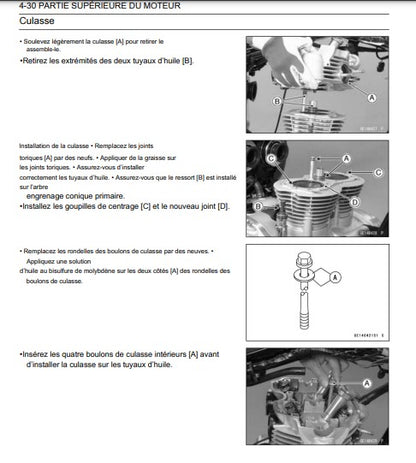 manuel d'atelier kawasaki W800 2015 français Docautomoto