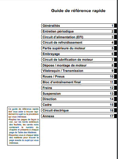 Manuel d'atelier Kawasaki Z 750 S 2006 français Docautomoto